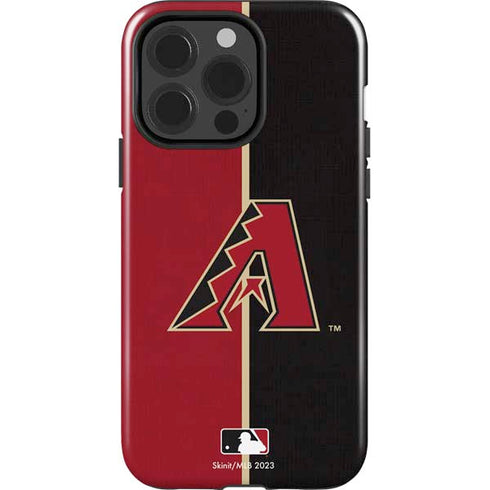 MLB Arizona Diamondbacks Split iPhone 15 Pro Impact Case